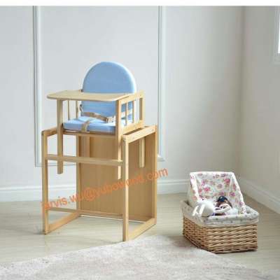 Wooden baby Chair 3 in 1