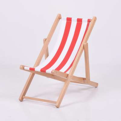 Foldable wooden kids chair beach chair