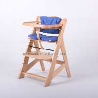 Wooden baby chair high chair